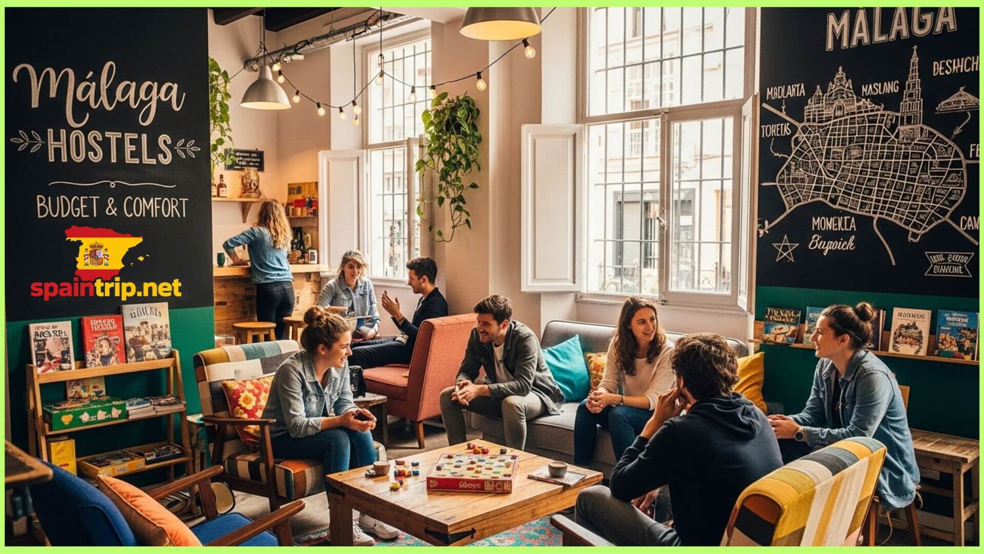 Best Hostels to Stay in Málaga